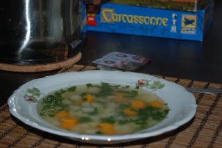 Zupa z młodej kalarepy i kulinarnie po urlopie