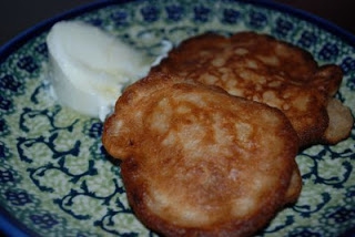 Bananowo-ananasowe pancakes