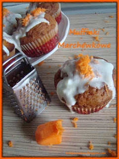 Muffinki marchewkowe