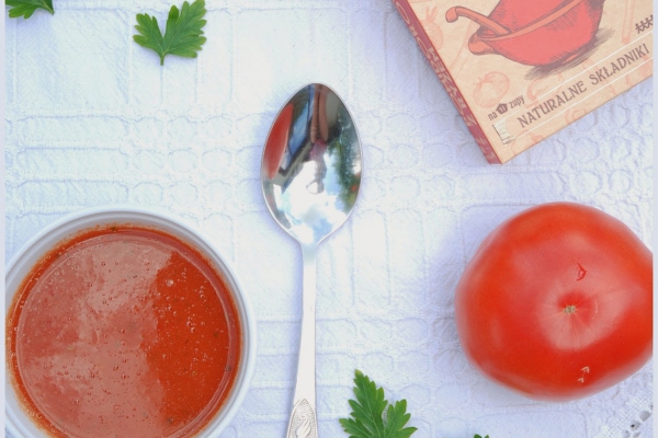 Zupa pomidorowa z ryżem firmy SYS