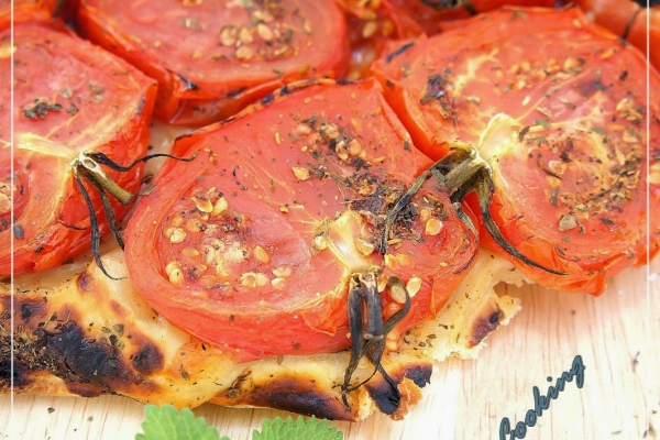 Francuska tarta tatin z pomidorami - Wielki test !!! Aż 7 obiadów za100zł.  Moje Smaki Życia