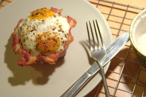 Śniadanie: zapiekane jajka