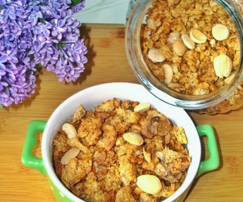 Granola bananowo-kokosowa - warto spróbować !