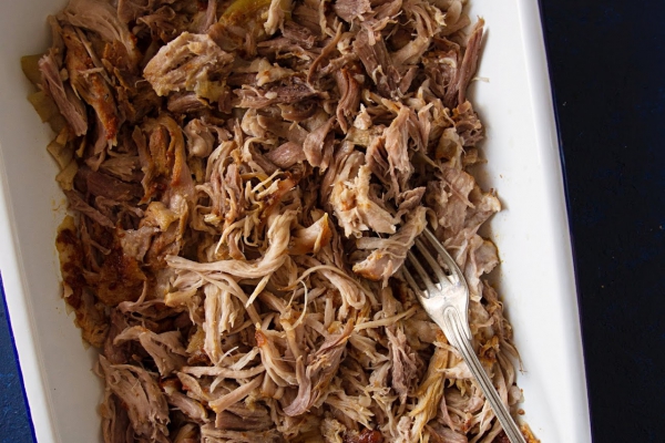 Szaprana wieprzowina (Pulled Pork)