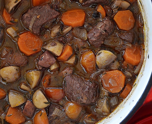 Wołowina po burgundzku (Boeuf Bourguignon)