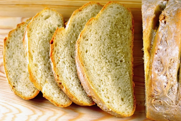 Najprostszy chleb pszenny na drożdżach