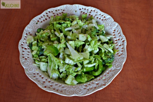 Zielona sałatka