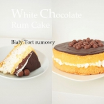 White Chocolate Rum Cake...