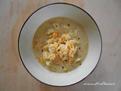 Zupa kalafiorowa z serem