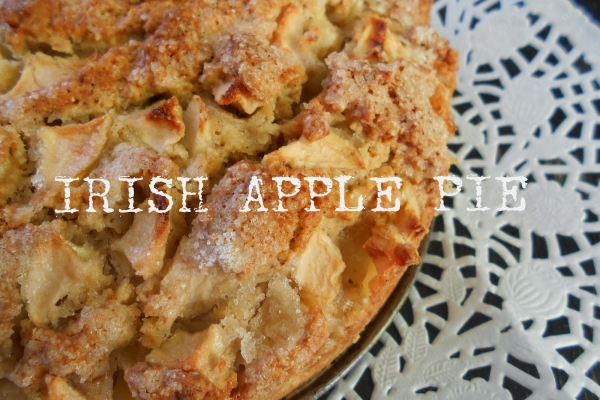 Irish apple pie