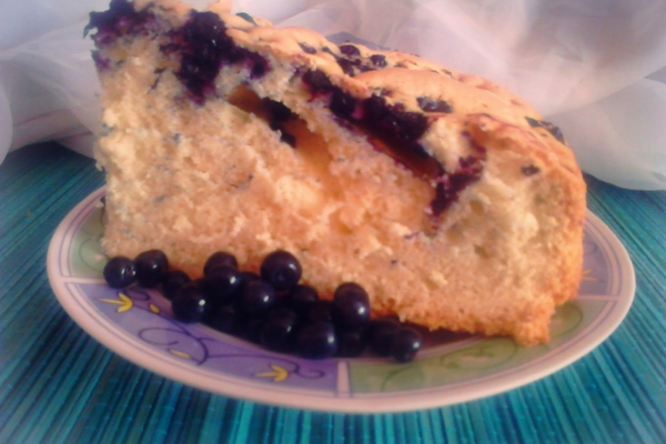 Ciasto z jagodami - Blueberry cake