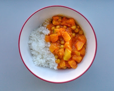 Curry z mango i dynią