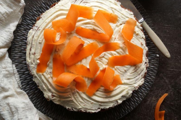 Ciasto marchewkowe z kremem