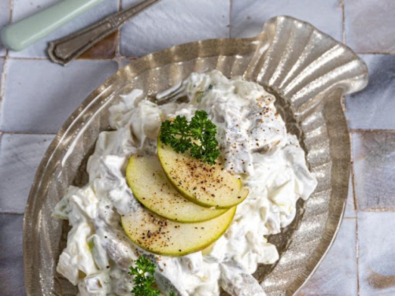 Śledzie w śmietanie