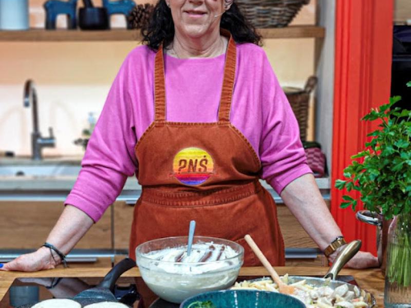 Gatita w kuchni Pytania ma Śniadanie