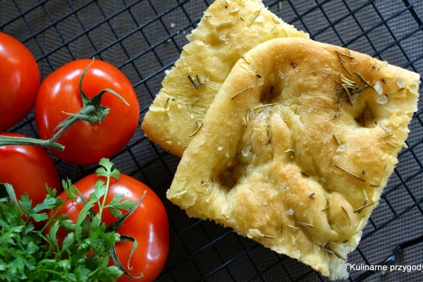 Schiacciata, toskański chlebek
