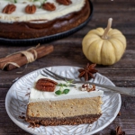 Jesienny sernik dyniowy