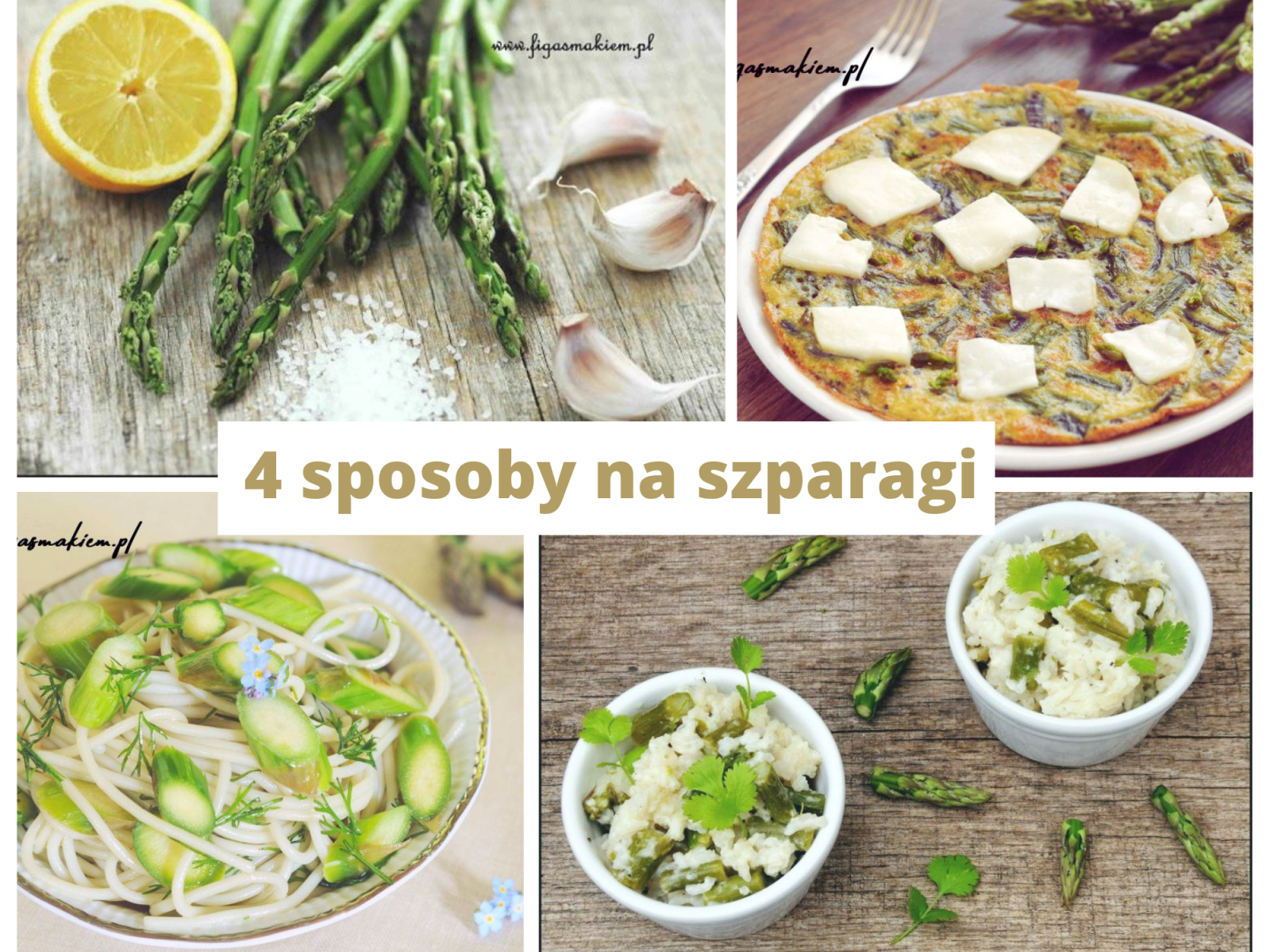 Moje ulubione 4 przepisy na szparagi, które musisz wypróbować!