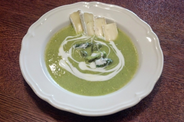 Zupa-krem z zielonych szparagów