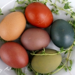 Jajka barwione naturalnie
