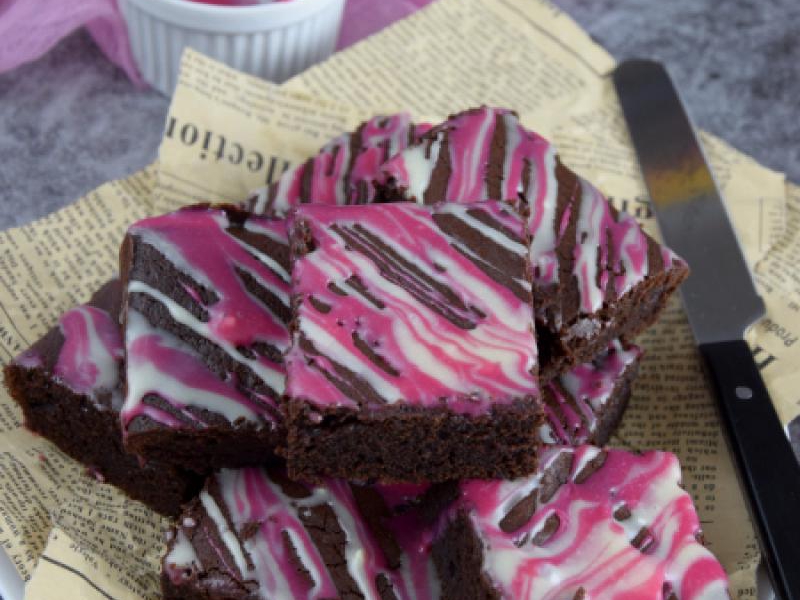 Brownie z burakiem