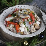 Śledzie z grzybami i...