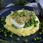 Dorsz z migdałową...