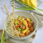 Kurczak z ananasem,...