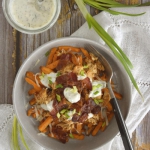 Bowl z kurczakiem bbq,...