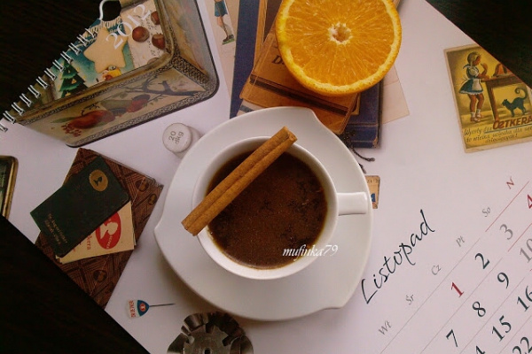 Kawa pomarańczowo - cynamonowa