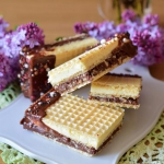 Wafelki a’la knoppers...