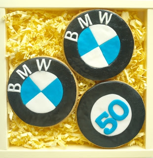Zestaw na 50. urodziny dla fana BMW