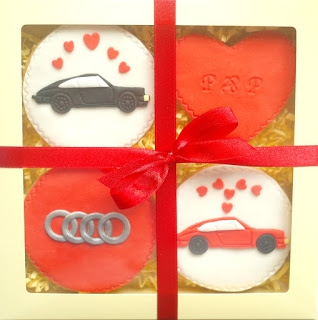 Zestaw walentynkowy dla miłośnika Audi :-)