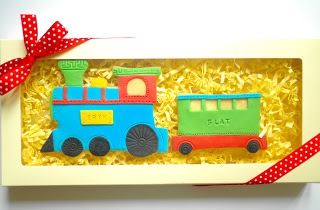 Jedzie pociąg jedzie, czyli ciasteczka urodzinowe