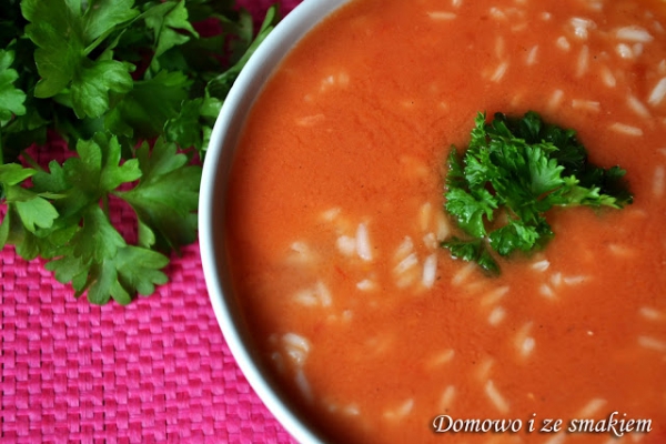 Poniedziałkowa zupa pomidorowa