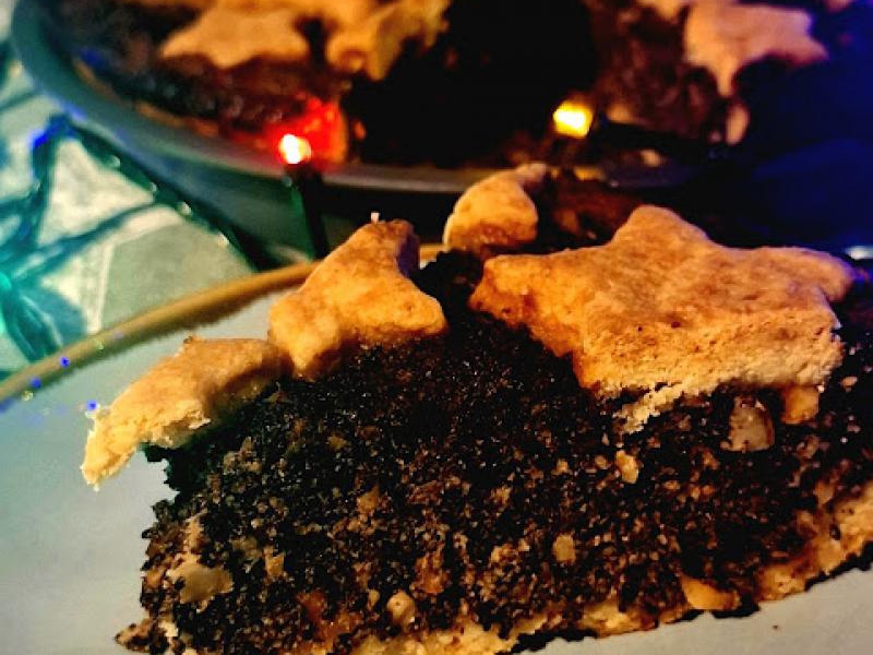 Makowa tarta świąteczna