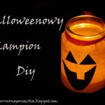 Halloweenowy lampion DIY