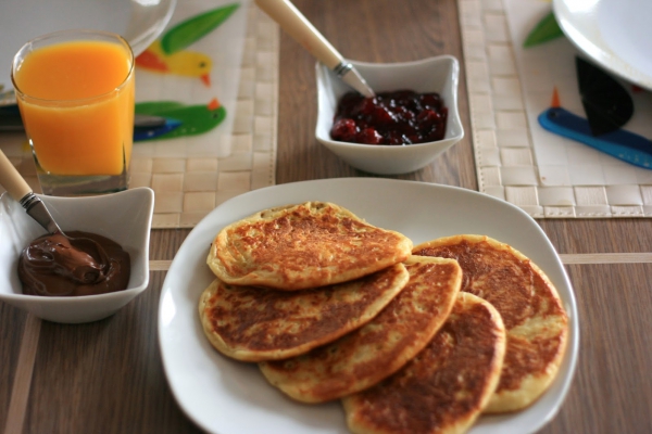 Nie samym obiadem człowiek żyje ;-) Pomysł na idealne śniadanie: Pancakes!