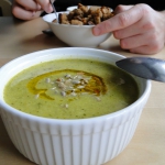 Zielona zupa krem....