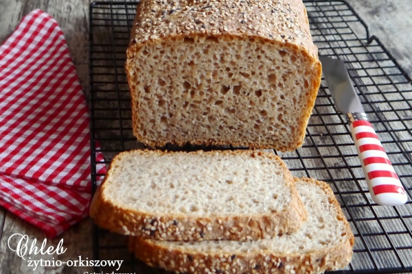 Chleb żytnio-orkiszowy,ulubiony i zdrowy gluten