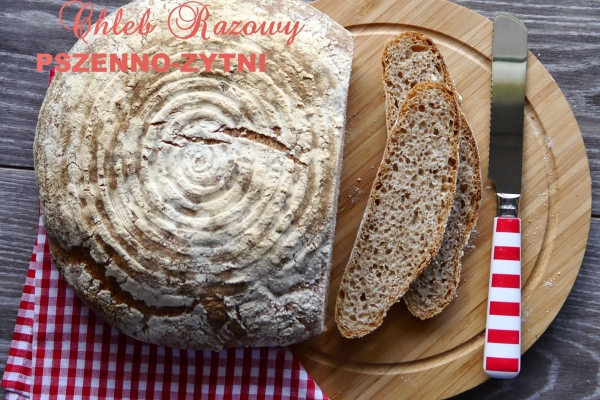 Chleb razowy pszenno - żytni wg J.Hamelmana