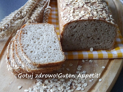 Chleb pszenno - owsiany na drożdżach - znakomity
