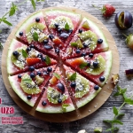 Owocowa  pizza  z arbuza