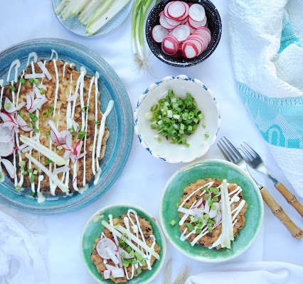 Okonomiyaki, pizza po japońsku, wege