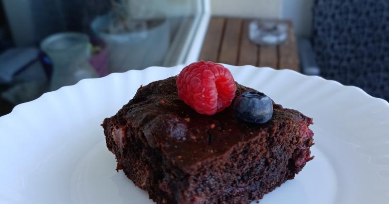 Brownie z owocami najlepsze! low carb
