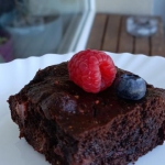 Brownie z owocami...