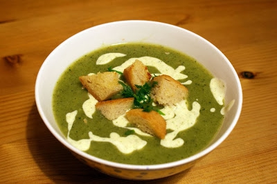 Brokułowa zupa - krem