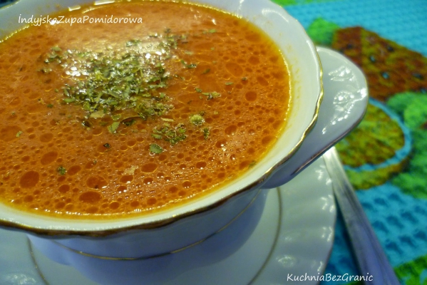 İndyjska zupa pomidorowa