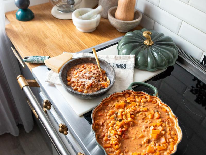 MARRY ME orzo, cieciorka, parmezan