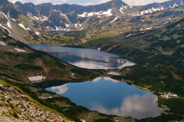 SZLAK DO DOLINY PIĘCIU STAWÓW POLSKICH- ŚWISTOWA CZUBA - MORSKIE OKO- CZARNY STAW POD RYSAMI- ŁYSA POLANA